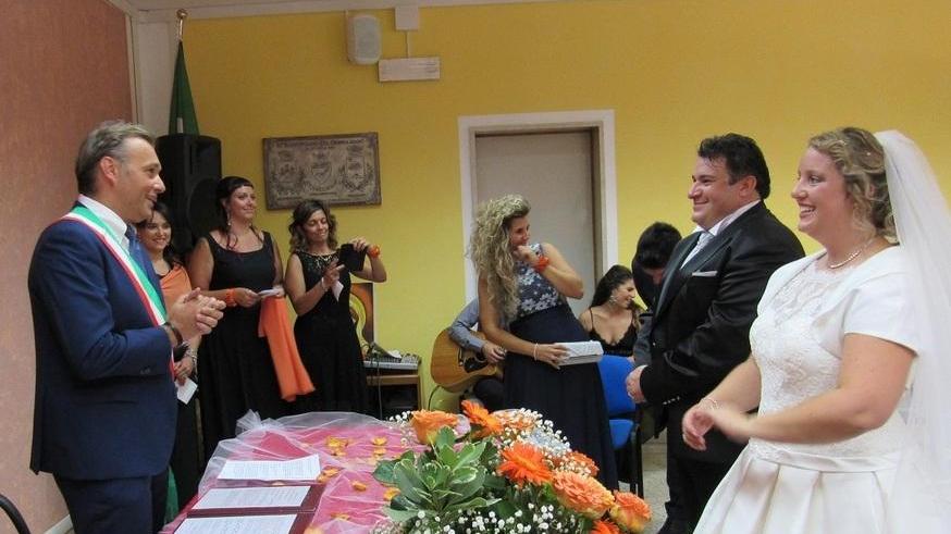 Tanti ospiti speciali per il matrimonio del sindaco Braglia