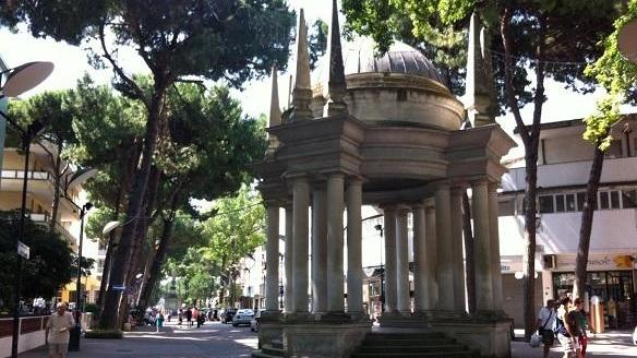 Il centro di Lido Estensi
