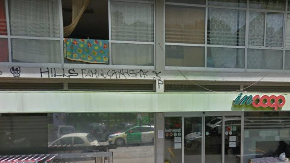 Il negozio Coop di via Anna Frank a Colline