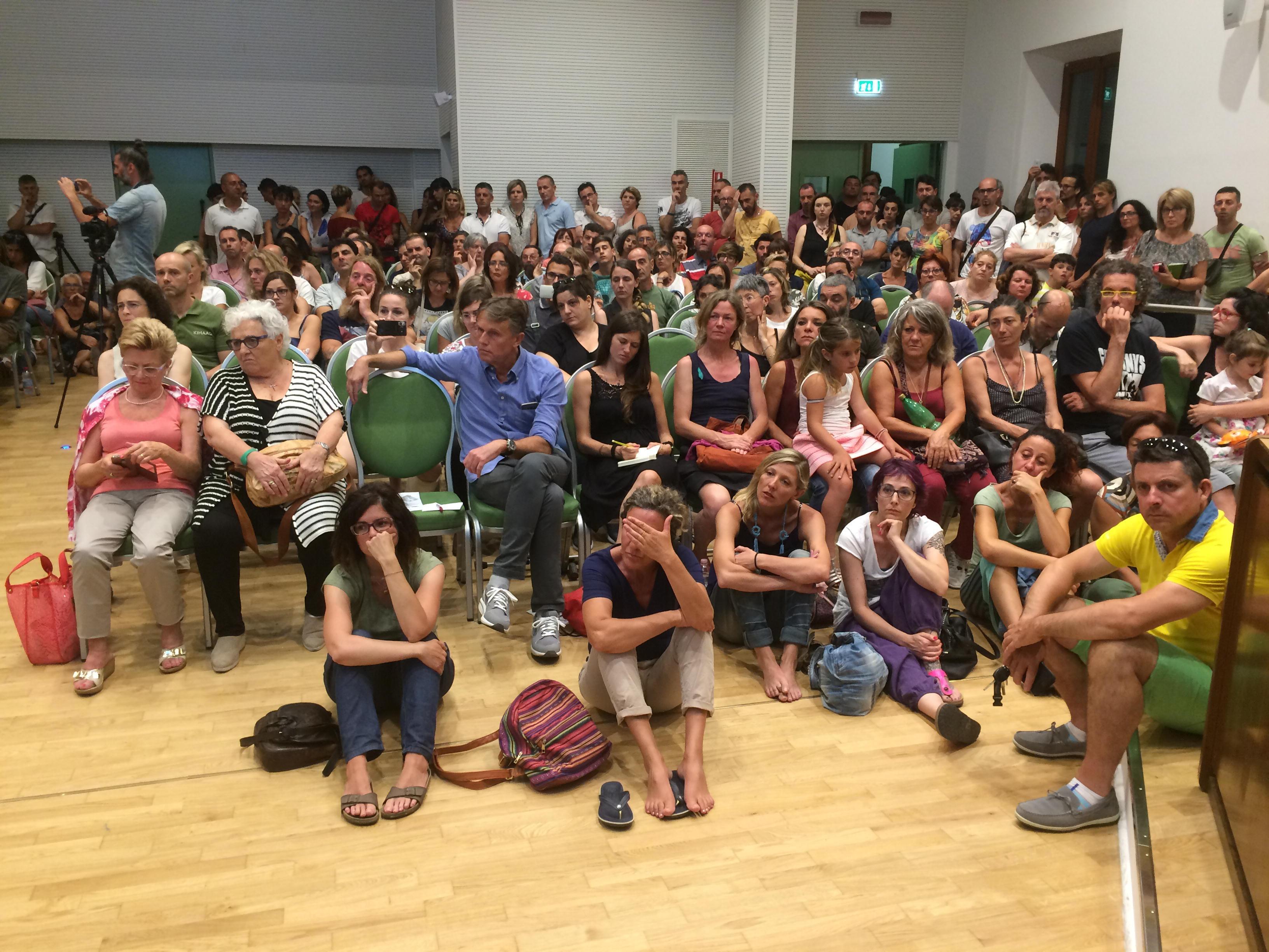 Un incontro del comitato per la libera scelta sulle vaccinazioni