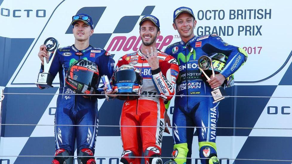 Impresa Dovizioso Rossi fa la lepre poi finisce terzo