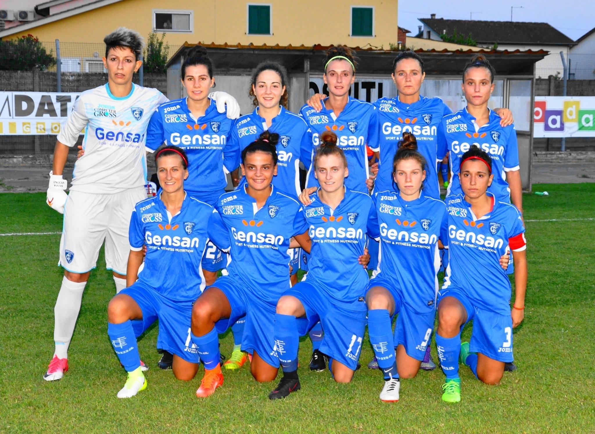 Empoli Ladies cala il tris all'esordio
