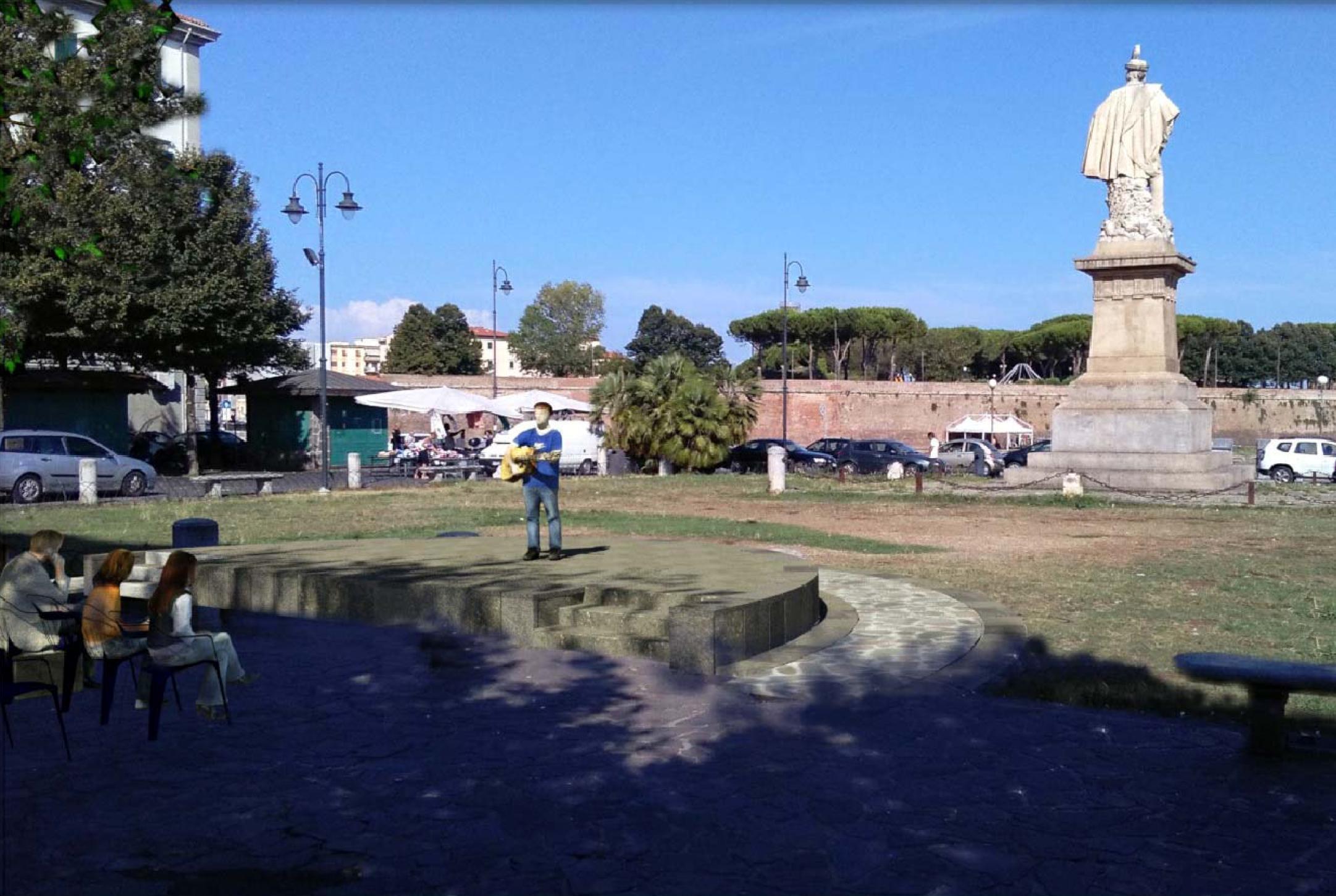 Piazza Garibaldi, via ai lavori per un palco e una nuova area giochi