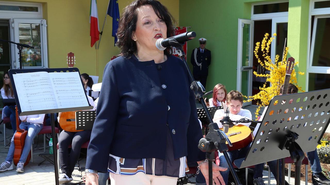 La preside Anna Maria Pagni andata in pensione (Foto Nucci)