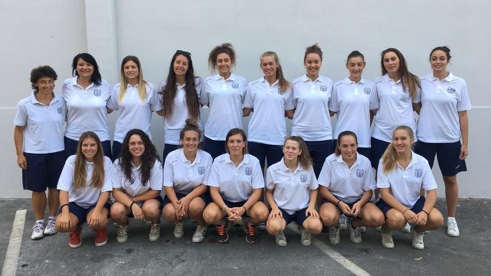 Le ragazze del Corlo Utensileria Sassolese in ritiro a Montese