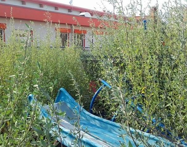 «Scuola nuova e scassata: fuori caos e dentro piove»