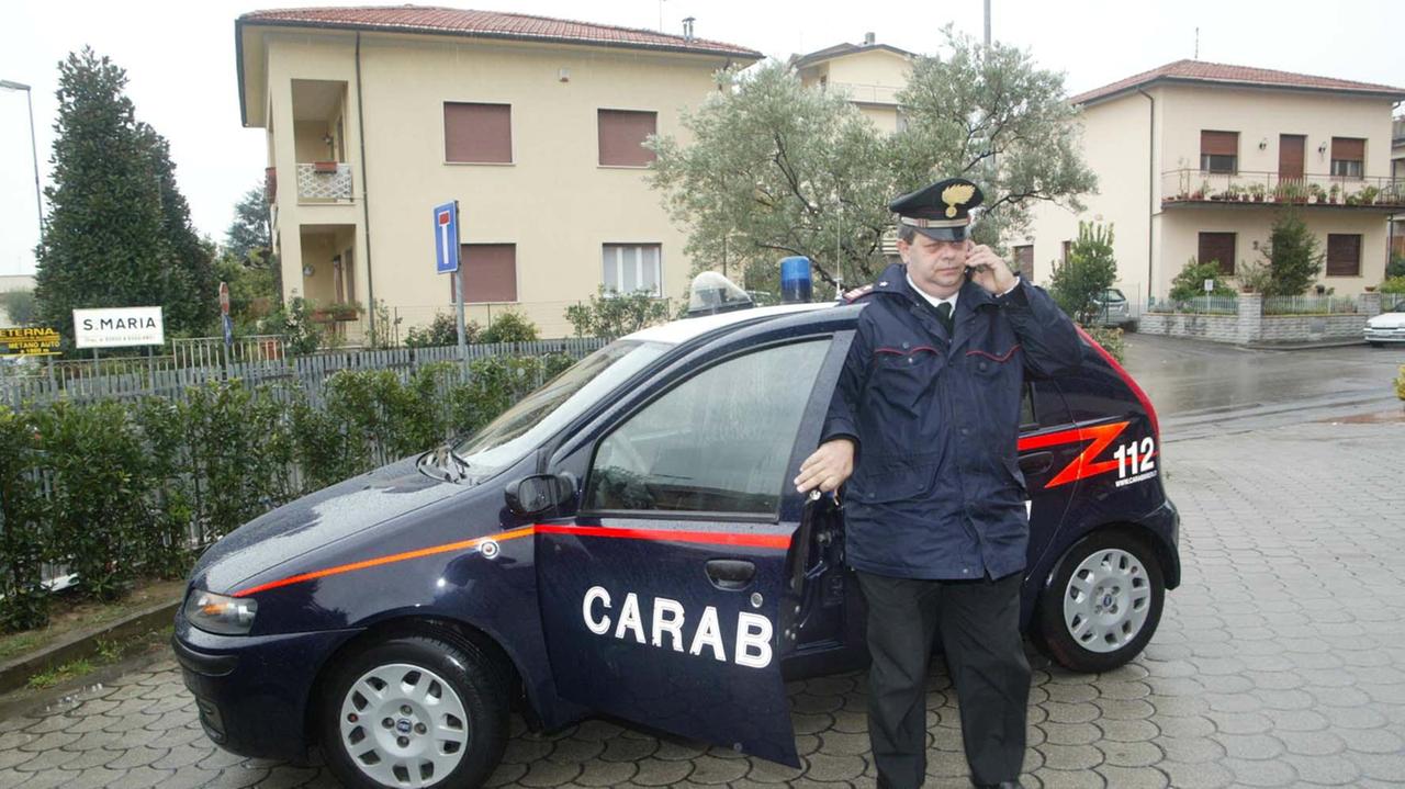 Un intervento dei carabinieri di Buggiano (foto d'archivio)
