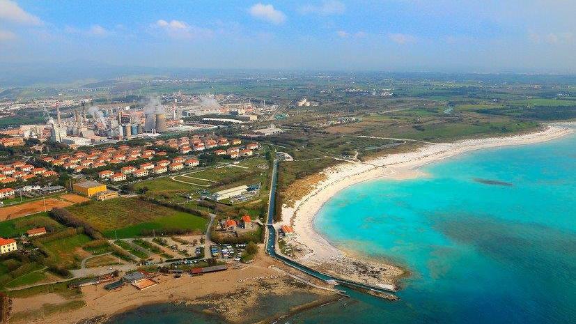 Una veduta delle Spiagge bianche (foto Muzzi)