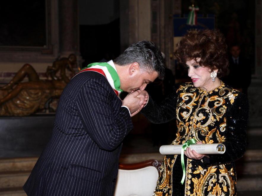 Gina Lollobrigida madrina di Pietrasanta città della cultura