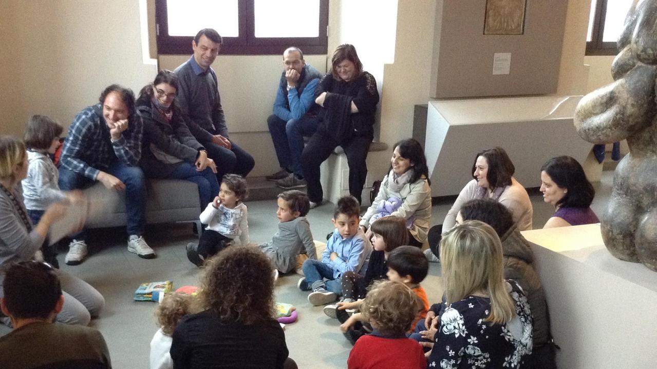 Un babyatelier dell'anno scorso a Palazzo Pretorio