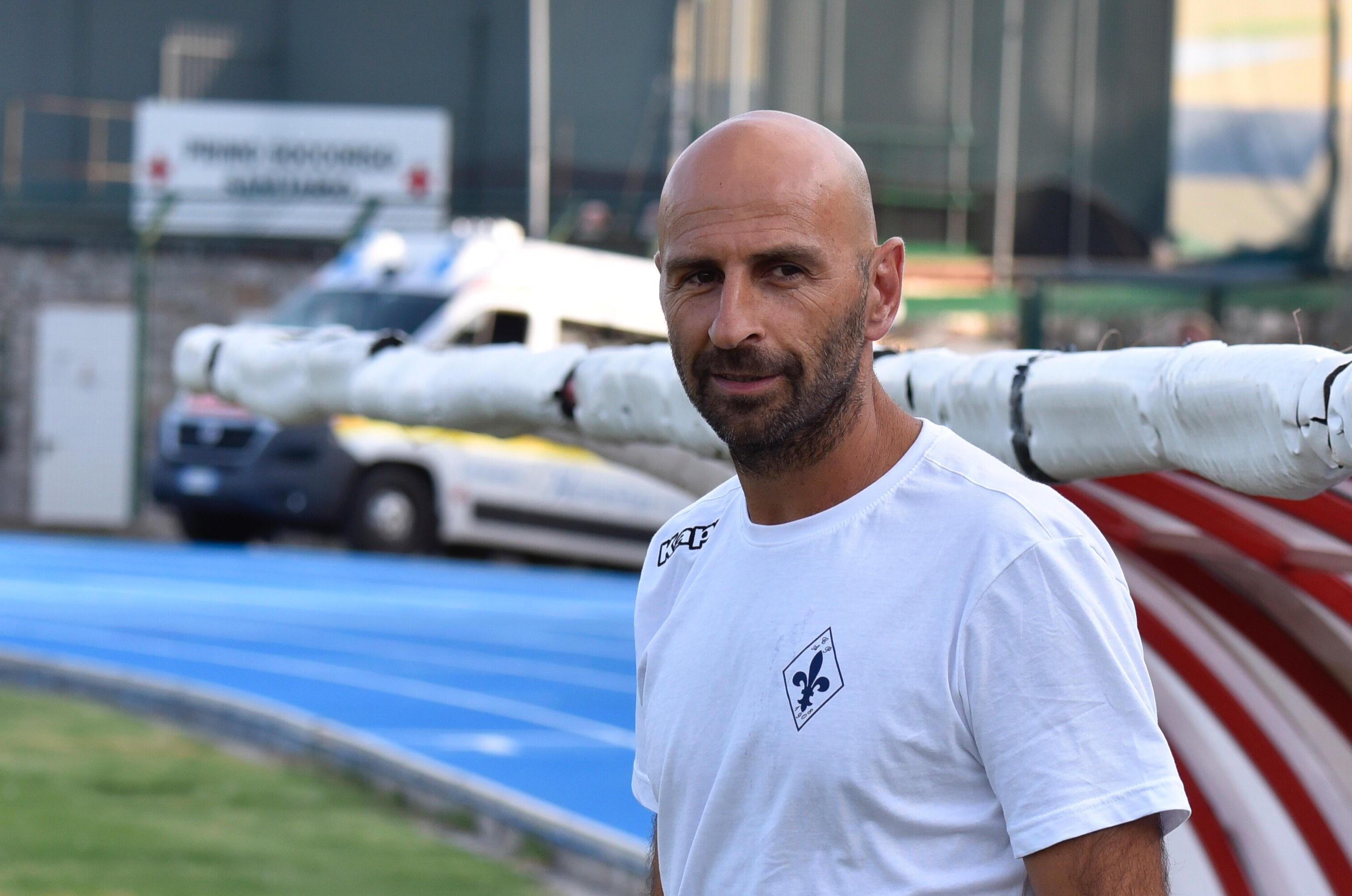 L'allenatore del Prato Pasquale Catalano