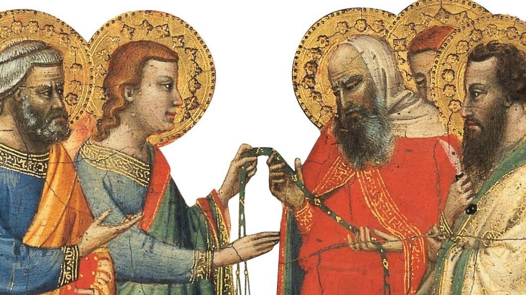 Un particolare dell'opera