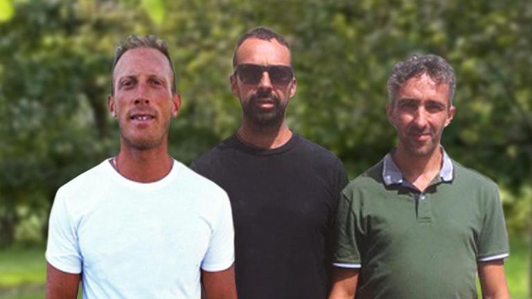 I tre imprenditori che hanno rilevato l'ex vivaio di Maresca