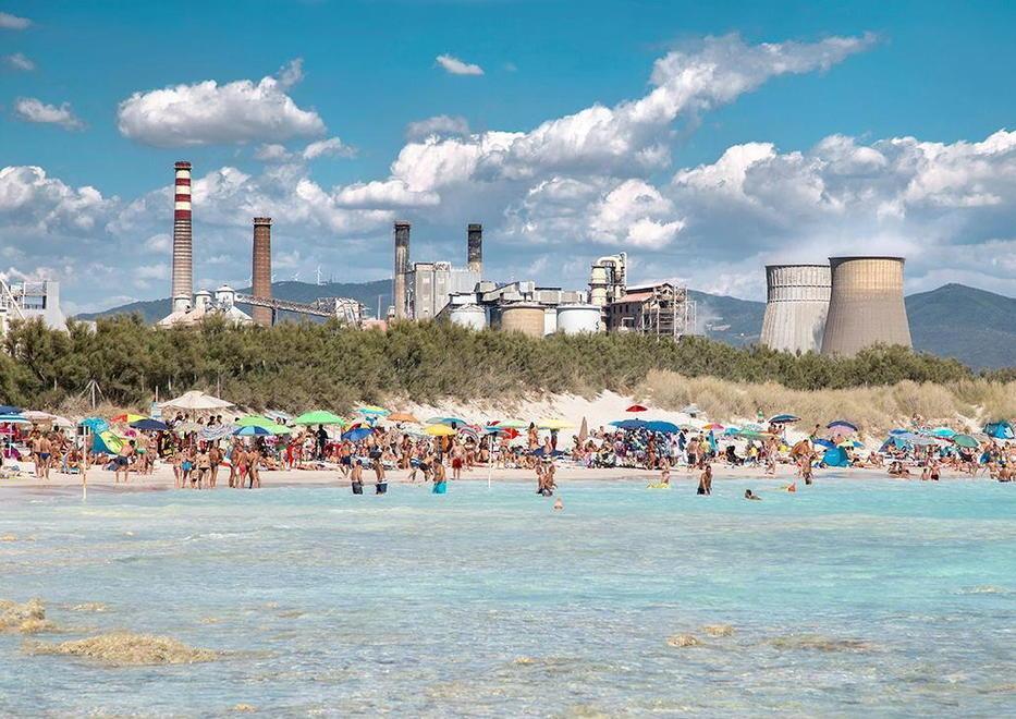 Una veduta delle Spiagge bianche