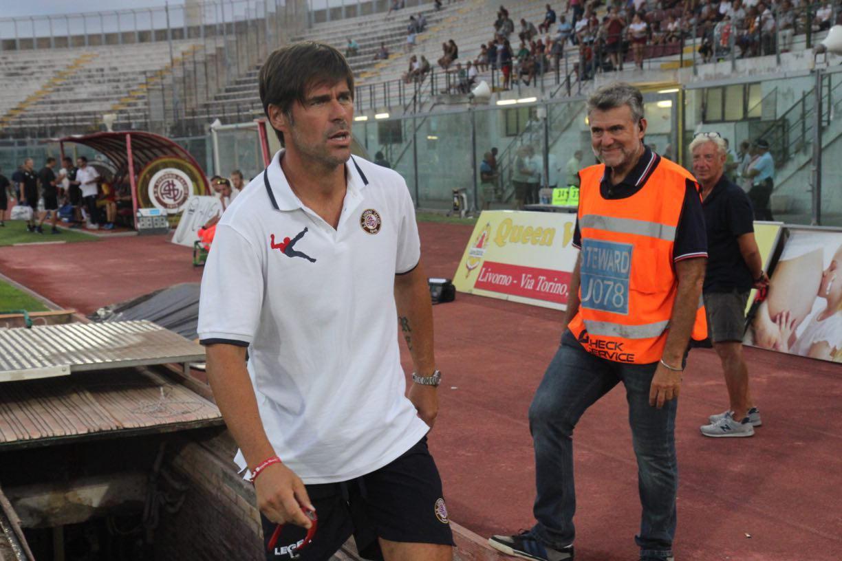 L'allenatore del Livorno Sottil