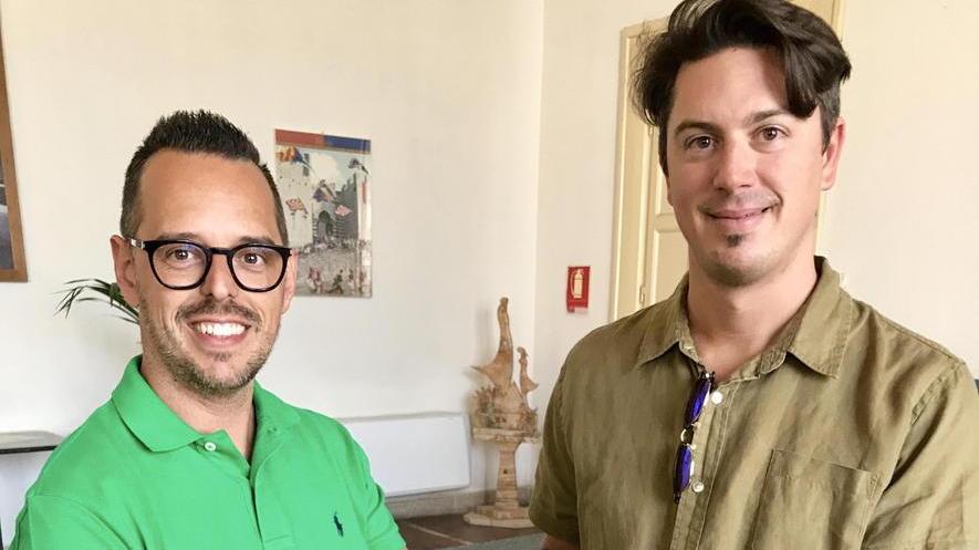 Gli organizzatori Andrea Meoni e Francesco Fantauzzi