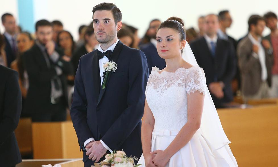 Marco Costanzini e Alice sposi