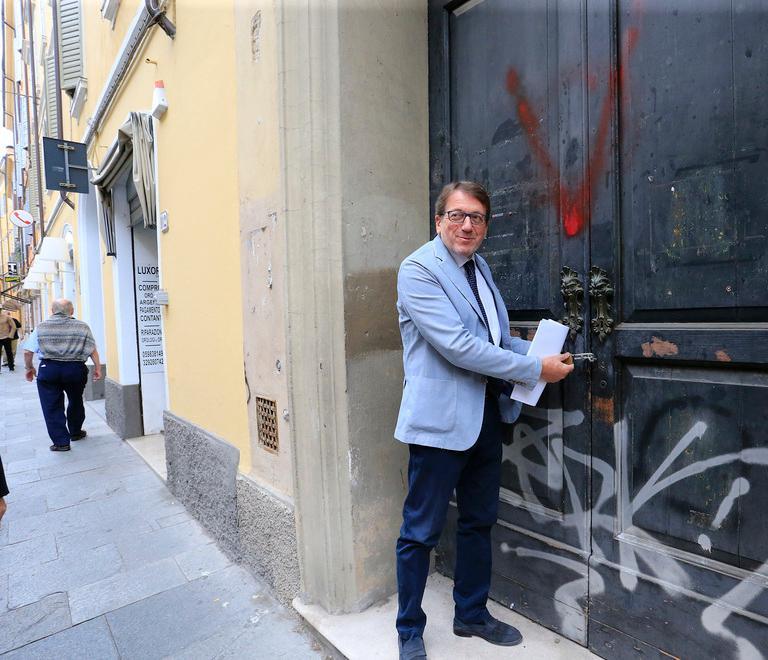 Modena; Operazione Sigonio: i muratori al lavoro Le lezioni dal 2020 