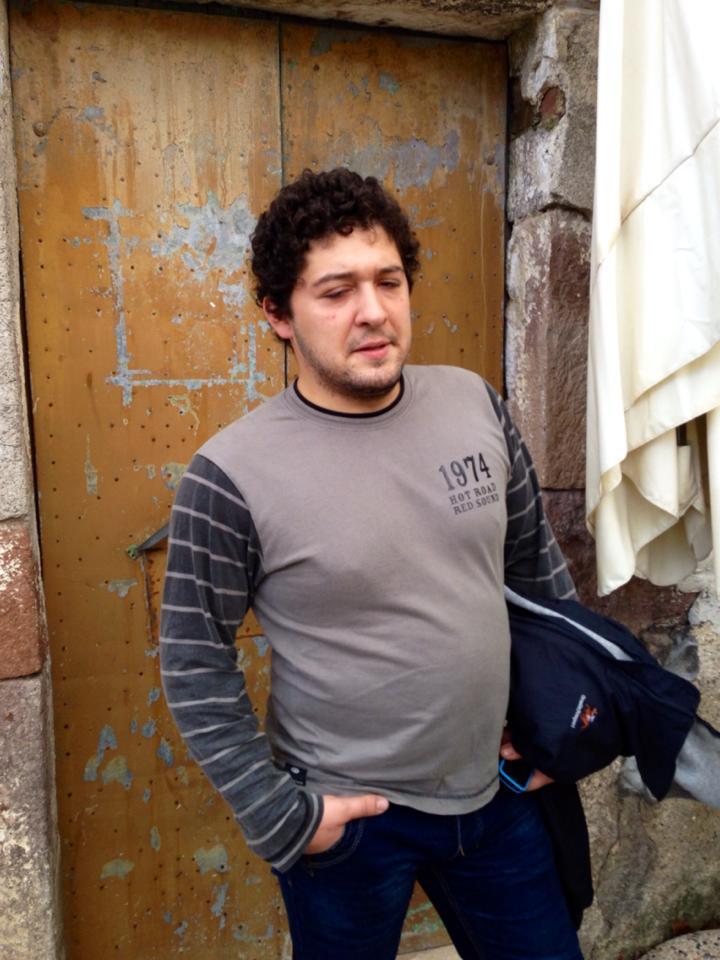Luca Arca in una immagine tratta da Facebook