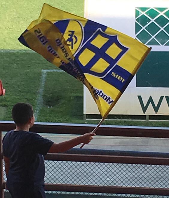Unico vessillo gialloblù a Forlì