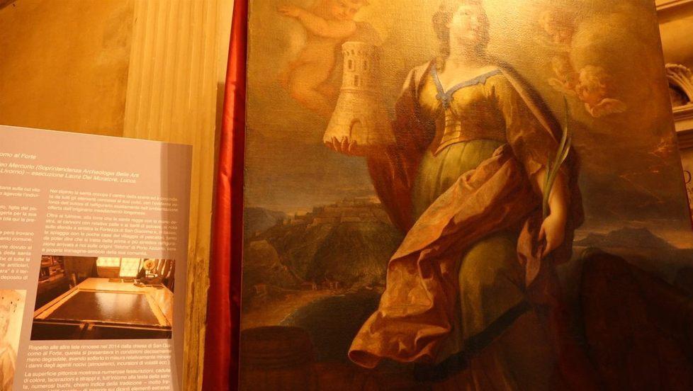 Ritornano a Porto Azzurro le tele della chiesa di S. Giacomo 