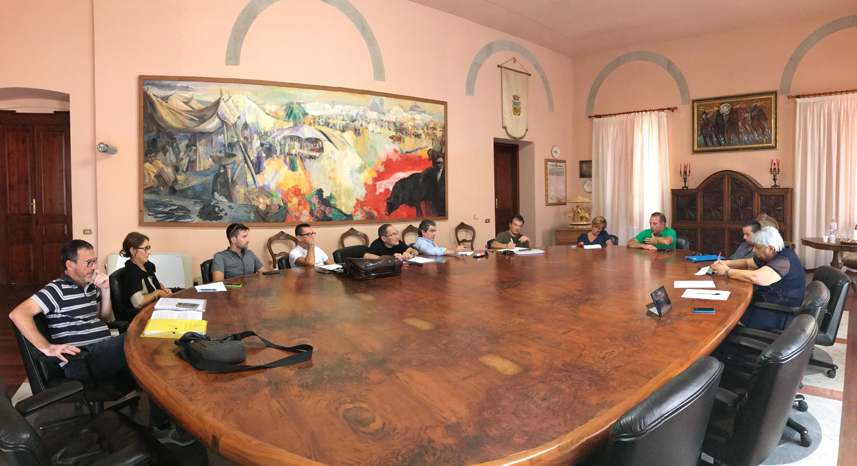 L'incontro tra sindaco, assessori e comitato contro la circonvallazione