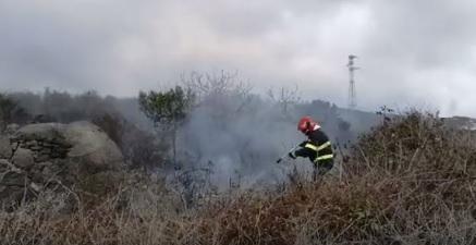 L'incendio a Castancoli 