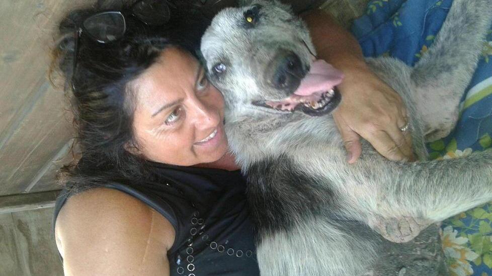 E' tornato a casa il cane Boris: «Io e lui inseparabili, finalmente è con me»