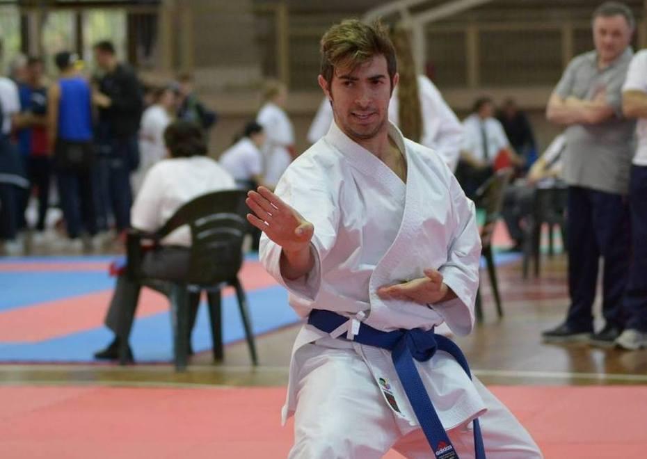 Gabriele Petroni è oro nel Kata master 