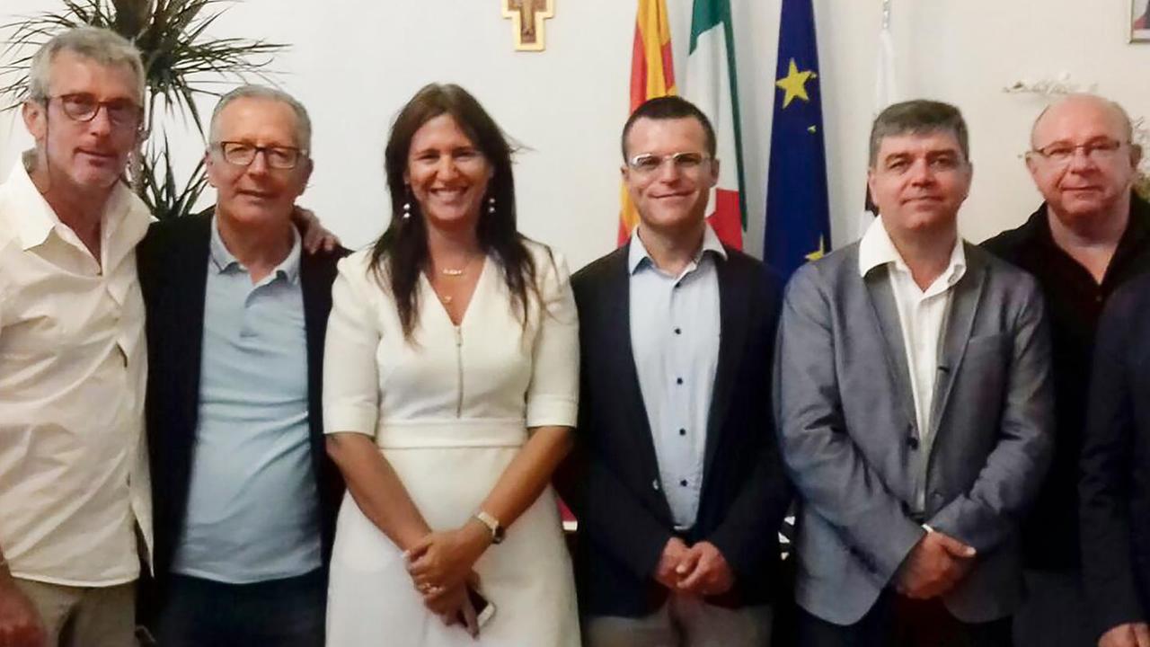 Delegazione catalana in Comune