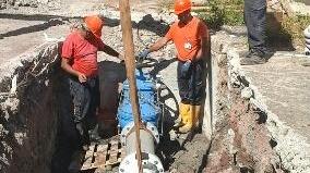Tubazioni nuove in tre vie di Bosa