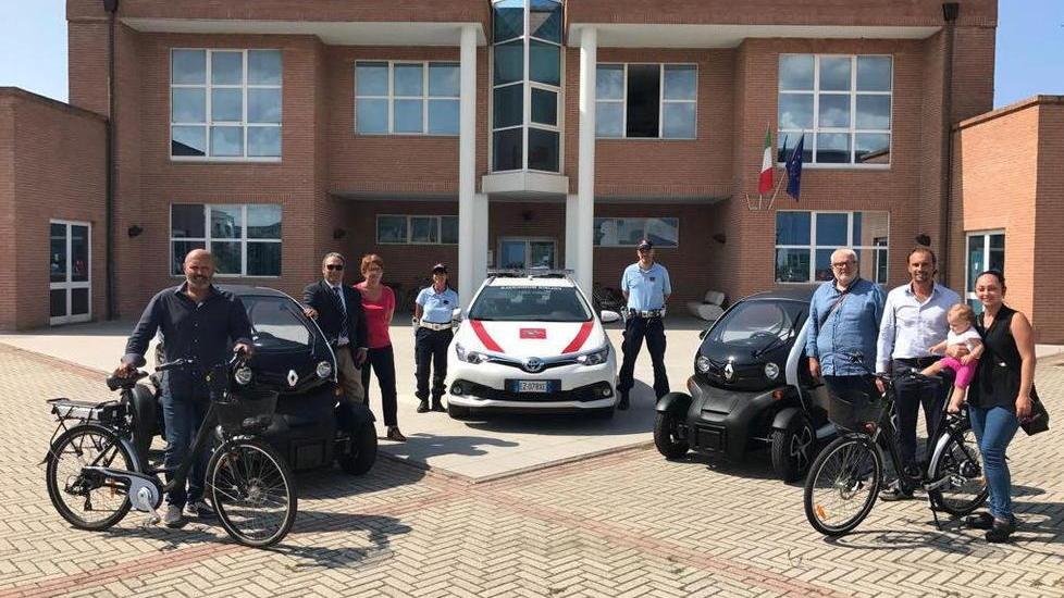 Sindaco e assessori? Vanno in bici o in quadriciclo