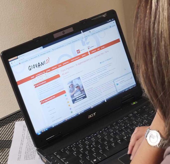 La procedura si attiva solo online 