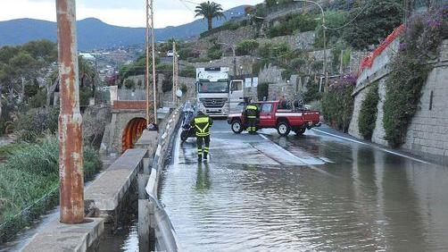 Eccezionale perdita acqua a Sanremo