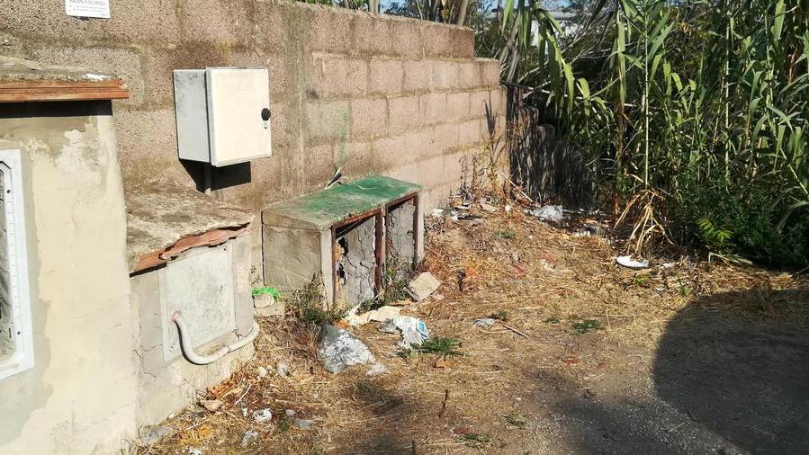 Rimossa la baraccopoli però il degrado resta