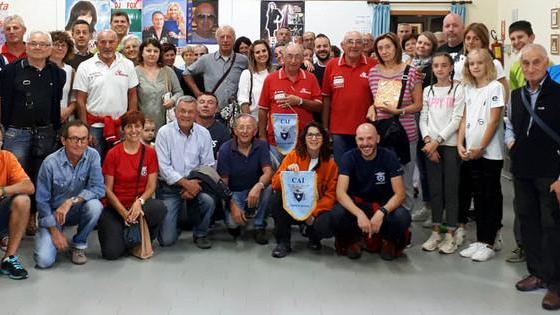 Cai Argenta e ciclisti insieme per Campoli