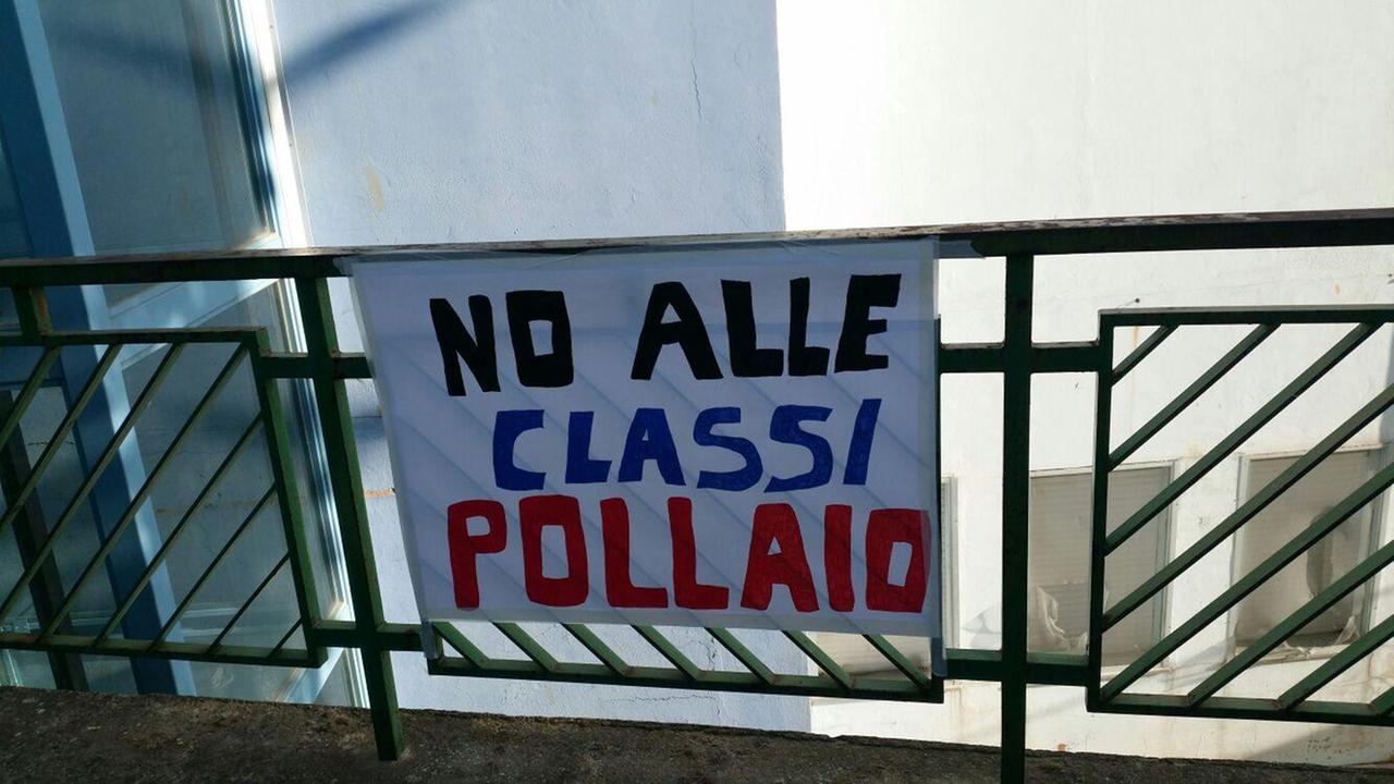 La protesta a Villagrande Strisaili