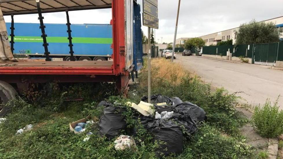 «Rifiuti abbandonati nella zona di Carraia»