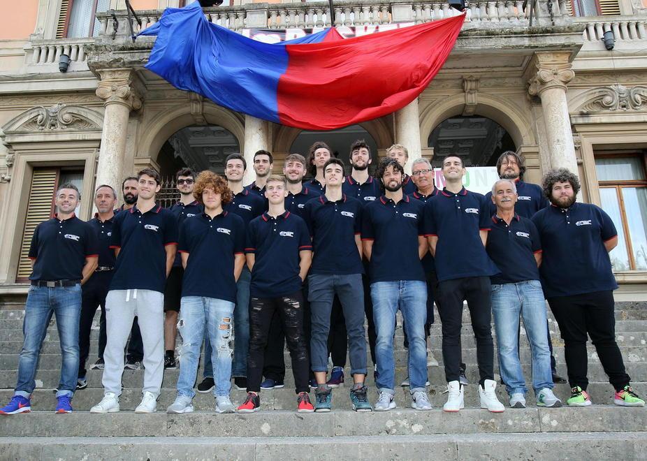Il Montecatini Basketball in sala consiliare 
