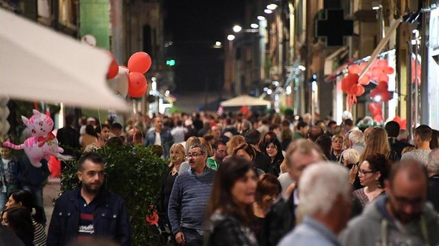 Vetrine dei negozi in stile rinascimentale