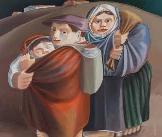 Popoli in fuga dalla carestia 