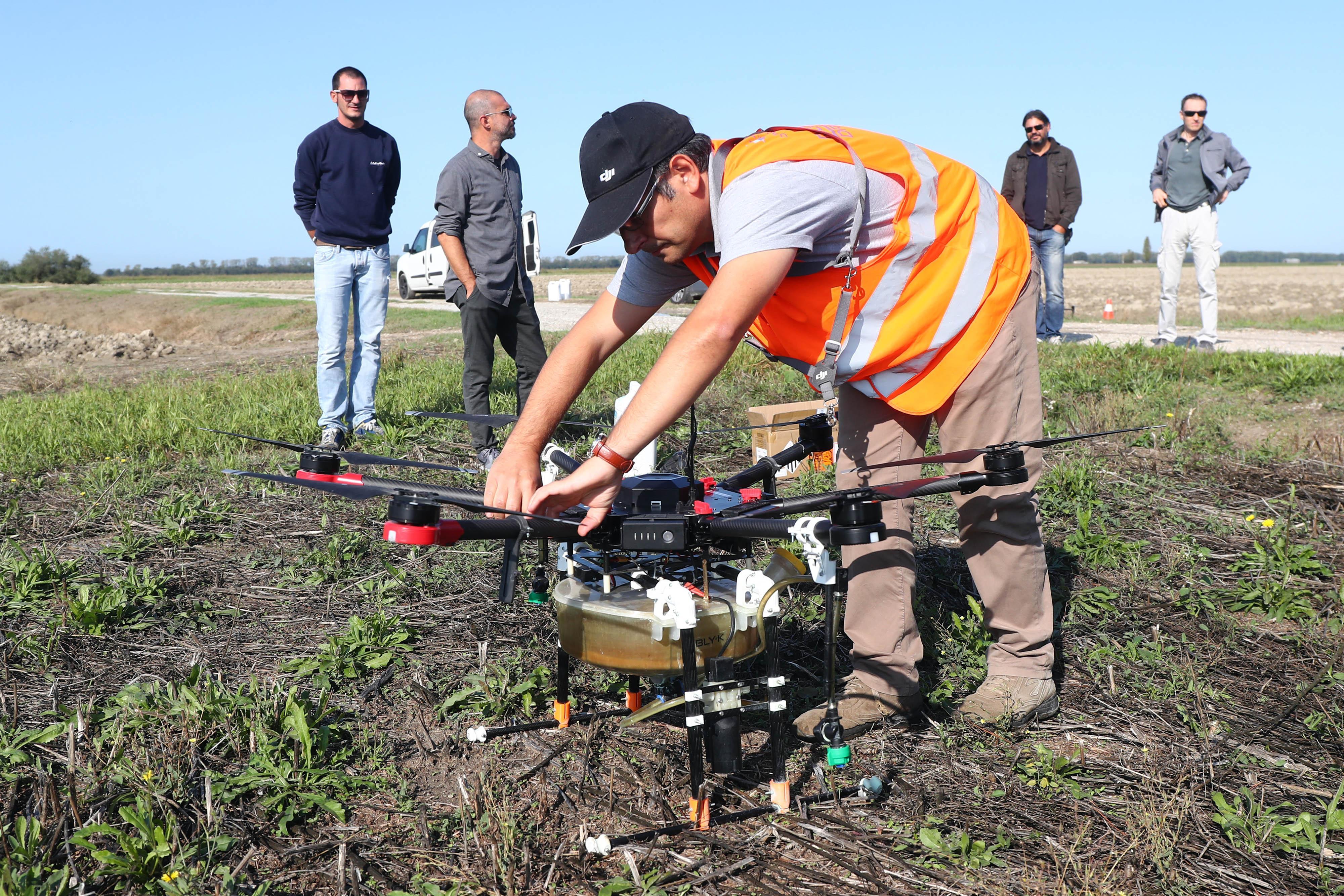 Il drone anti zanzare