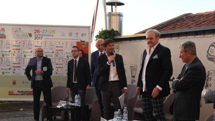 Un momento della presentazione delle manifestazioni ciclistiche (foto F. Silvi)
