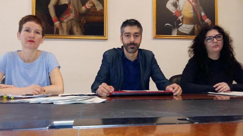 Da sinistra Silvia La Vita, Gabriele Capasso e Mariangela Verdolini