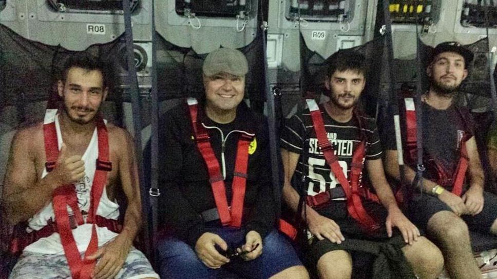 I due cuochi centesi al sicuro in Martinica