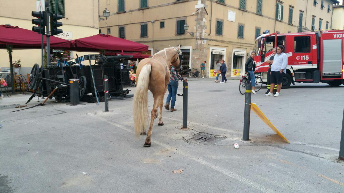 L'incidente della carrozzella