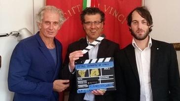 Si gira un film dedicato a Leonardo 