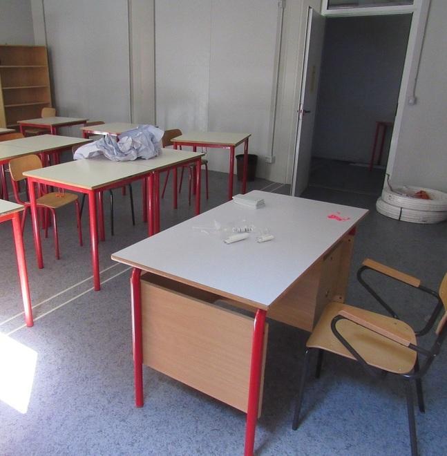 La scuola nei container è ormai pronta 