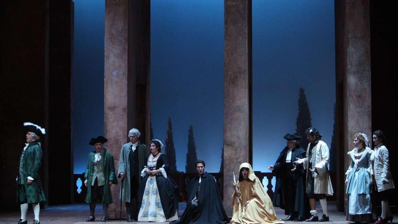 Una scena delle Nozze di Figaro