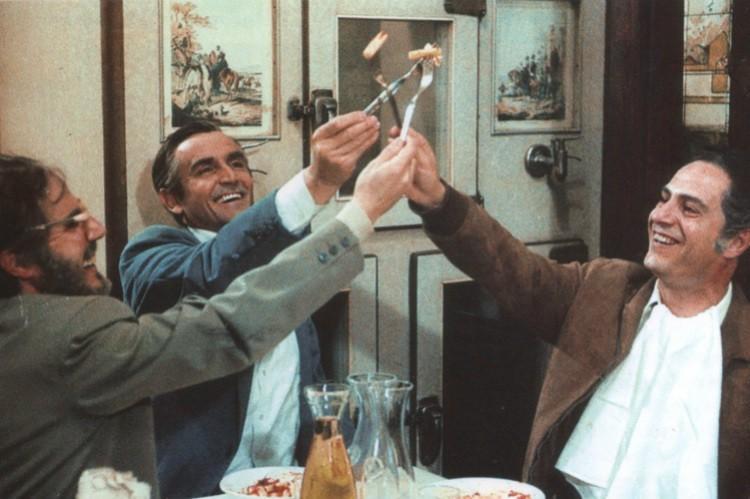La scena in trattoria del film "C'eravamo tanto amati" di Scola